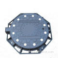 Custom Nodular Cast Iron Manhole Cover Custom nodular cast iron round manhole cover Manufactory